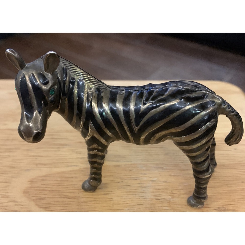 Godinger Zebra Salt & Pepper Shaker 4.75" Zebra Only